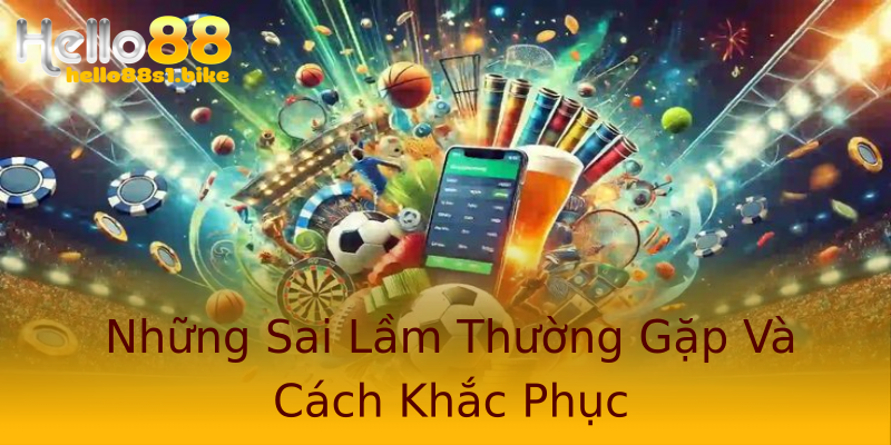 Những Sai Lầm Thường Gặp Và Cách Khắc Phục Những Sai Lầm Thường Gặp Và Cách Khắc Phục